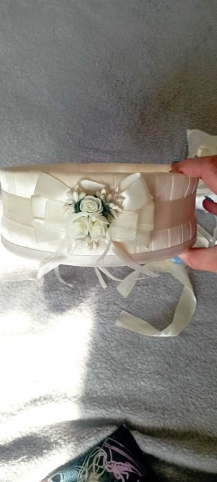 Весільний набір, бутоньєрки, подушечка для колець,  сито