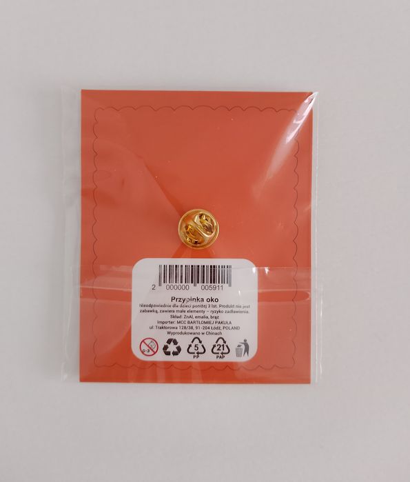 Przypinka Pin Oko od Kopi Rossmann limitowana edycja 2025