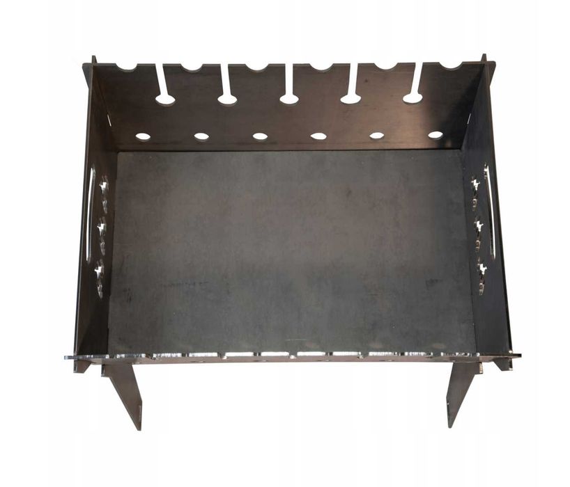 Zestaw mangalowy LIST 3MM | grill + 6 szampurów + pokrowce мангал