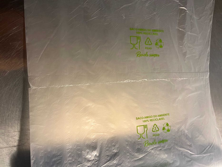 Sacos de Plástico em Rolo para Alimentação (30x40)