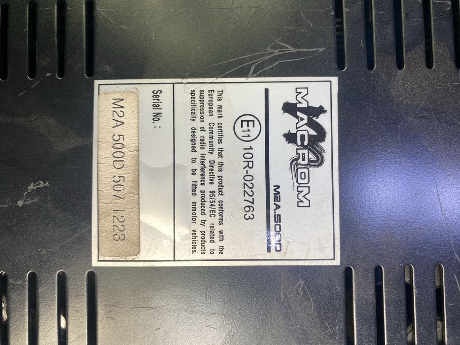 Усилитель macrom m2a 500d усилок