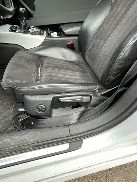 Audi A6 C7 fotel lewy kierowcy skóra