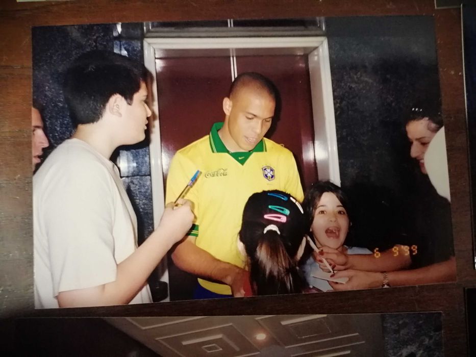 Fotografias jogadores Brasil - Anos 90