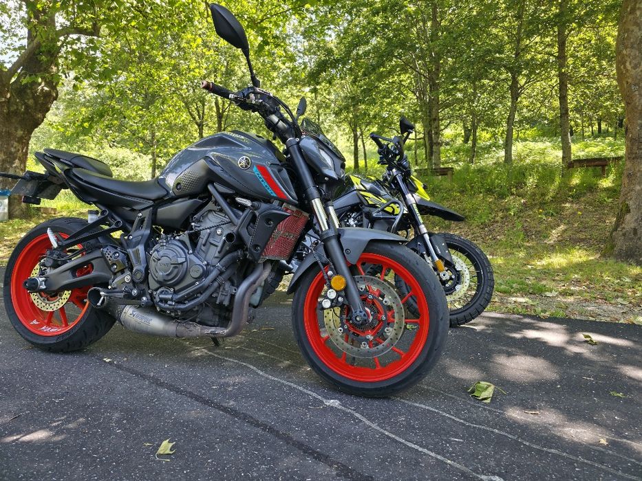 Yamaha MT-07 (2021) Versao: 35kw Livrete (Atualmente está Full Power)