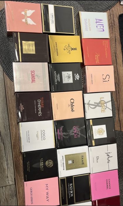 Perfumy 3x20 ml Perfumy 33ml