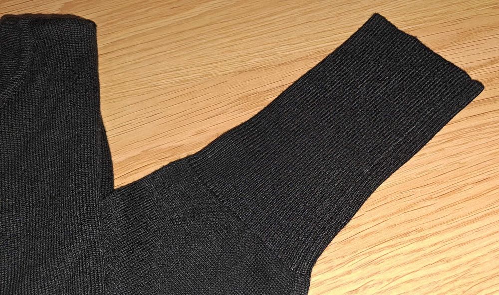 Casaco de manga comprida - Preto (Novo): Tam XL