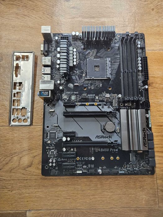 Asrock B450 Pro4 материнская плата для процессоров amd am4 сокет