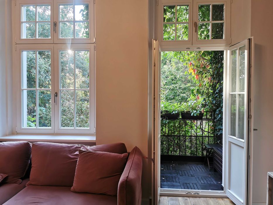 Krzyki Borek, unikatowy apartament, 78m2/3 pok, balkon, kamienica; 5000zł