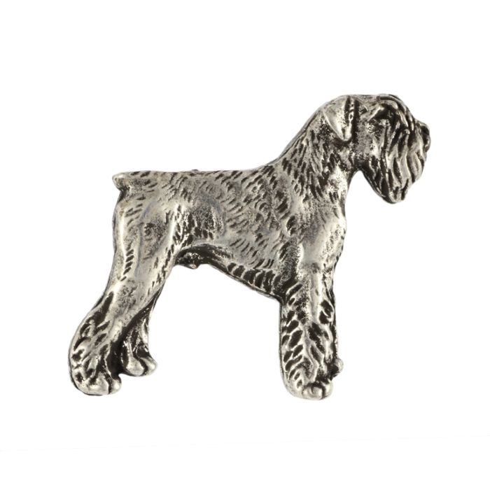Sznaucer pin posrebrzony Art-Dog