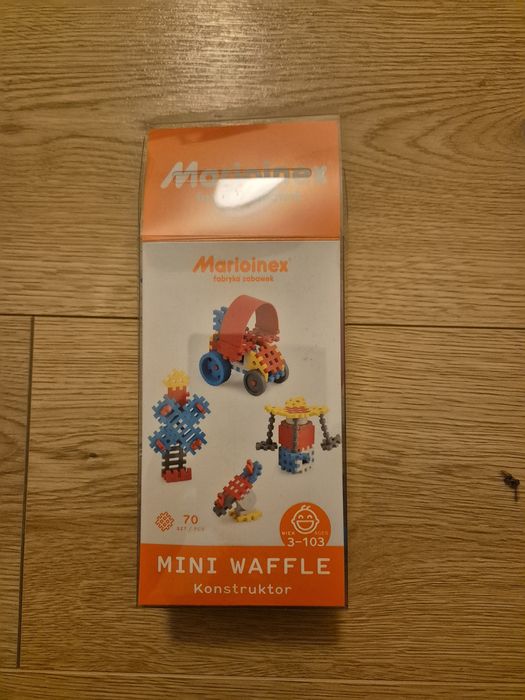 Klocki Mini Waffle Konstruktor Marioinex Fabryka zabawek