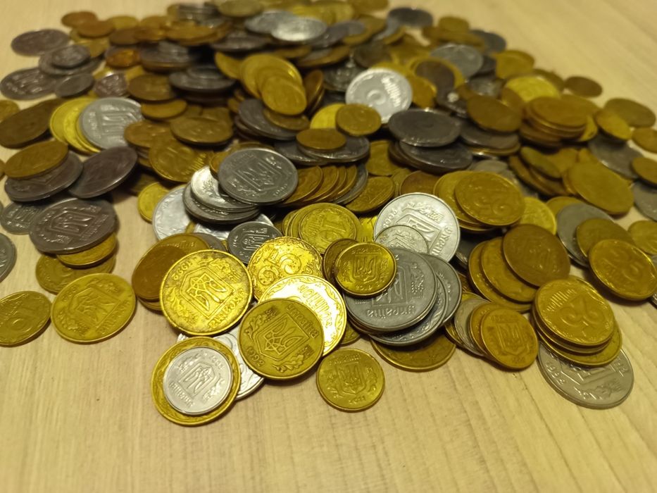 Обиходные монеты Украины