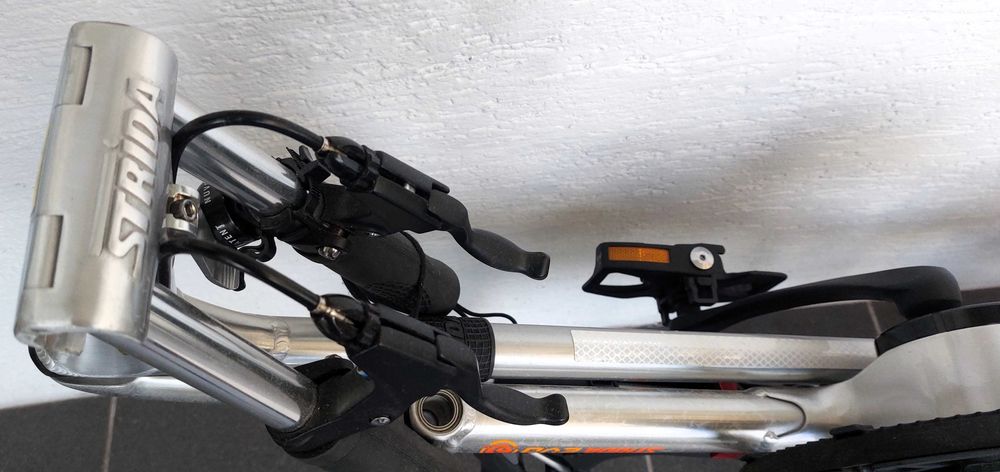 Rower składany STRIDA EVO 18 , trzy biegi, pasek.