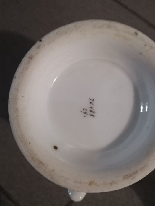 Secesyjna Stara porcelana