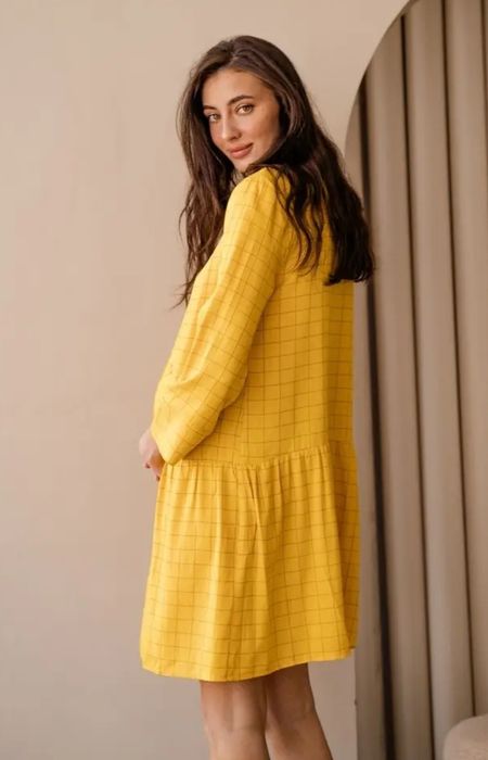 Сукня для вагітних плаття для годування туніка з кишеньками