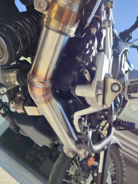 Coletor de escape  Yamaha Tenere 700 Artesanal de alto rendimento