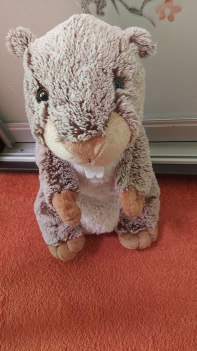 Мякі іграшки бобер та баранчик