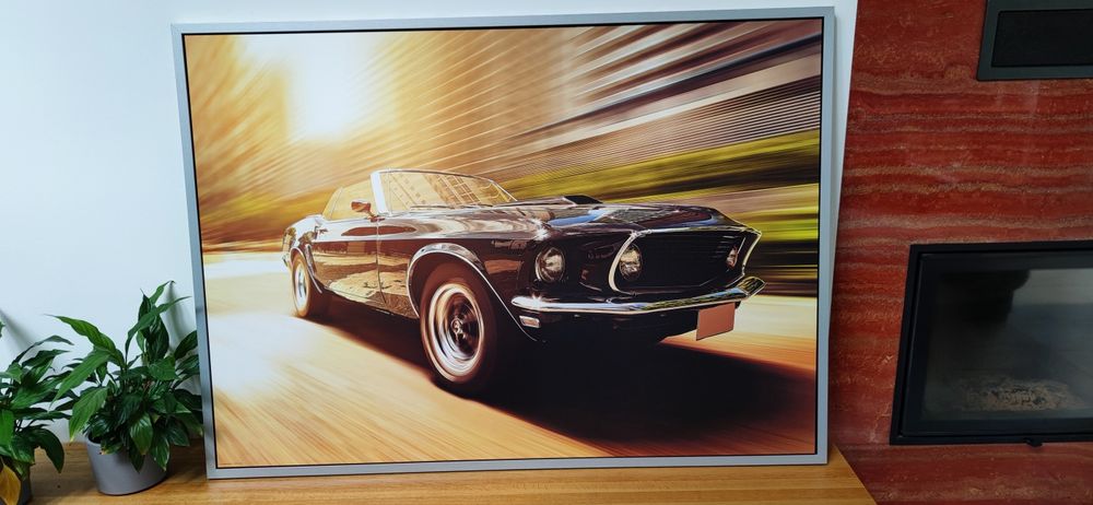 Duży obraz Ikea, samochód