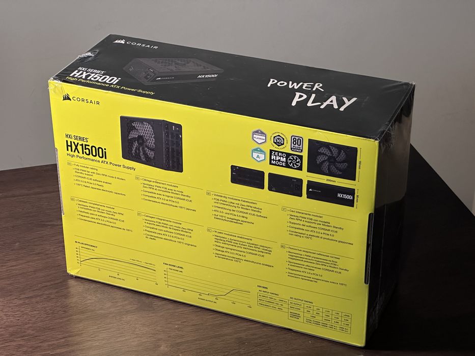 [NOVO] Power Supply Corsair HX1500i [1500 Watts] (ATX)