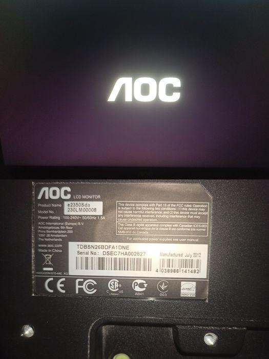 Монітори ЛОС, BenQ, Samsung