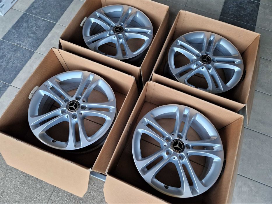 Alufelgi 17 Mercedes Oryginalne ! A B C CLA GLA Vito Viano 5x112 800#