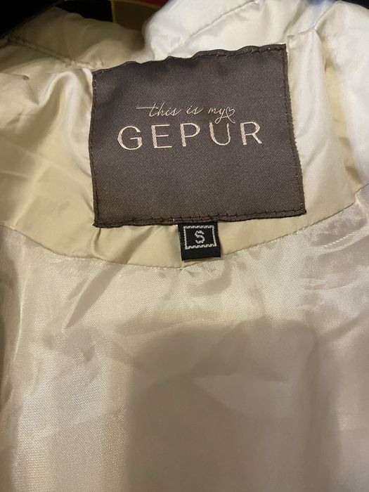 Світло-бежево пальто Gepur