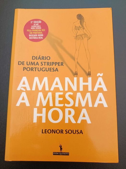 Livro "Amanhã à Mesma Hora", de Leonor Sousa