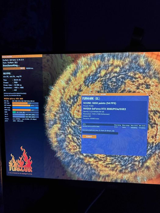 Ігровий комп’ютер RYZEN 7 5700X RTX 3080 10gb