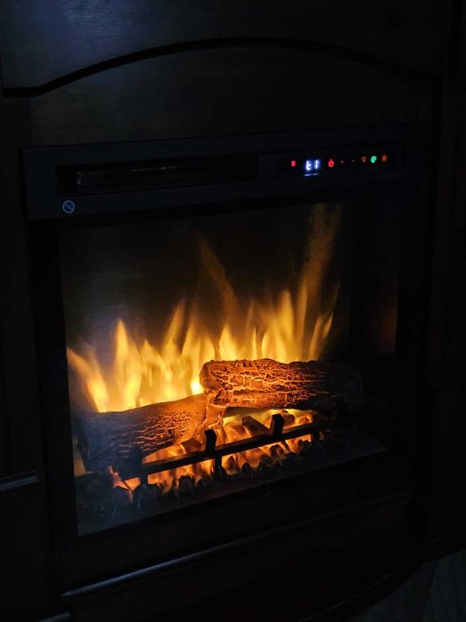 Kominek elektryczny Dimplex Campana orzech