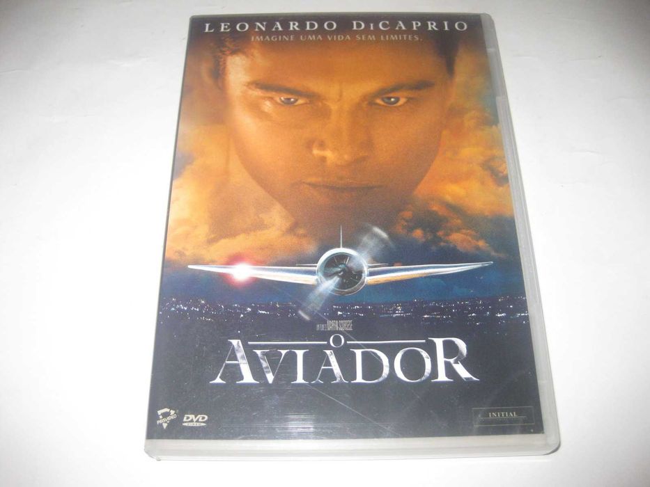 DVD "O Aviador" com Leonardo DiCaprio