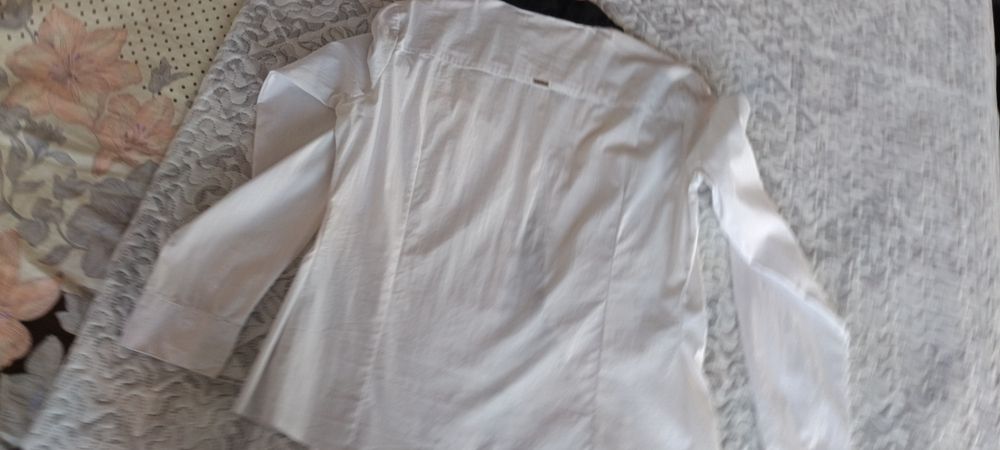 Biała koszula bawełniana długi rękaw mohito r.40/42 klasyka