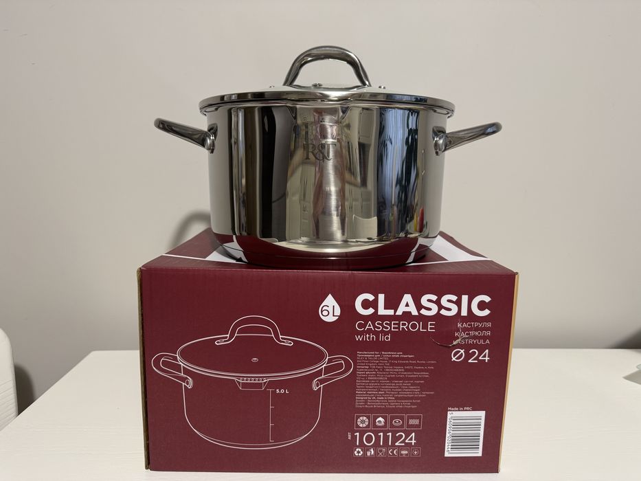Каструля 6л Riley&Tailor