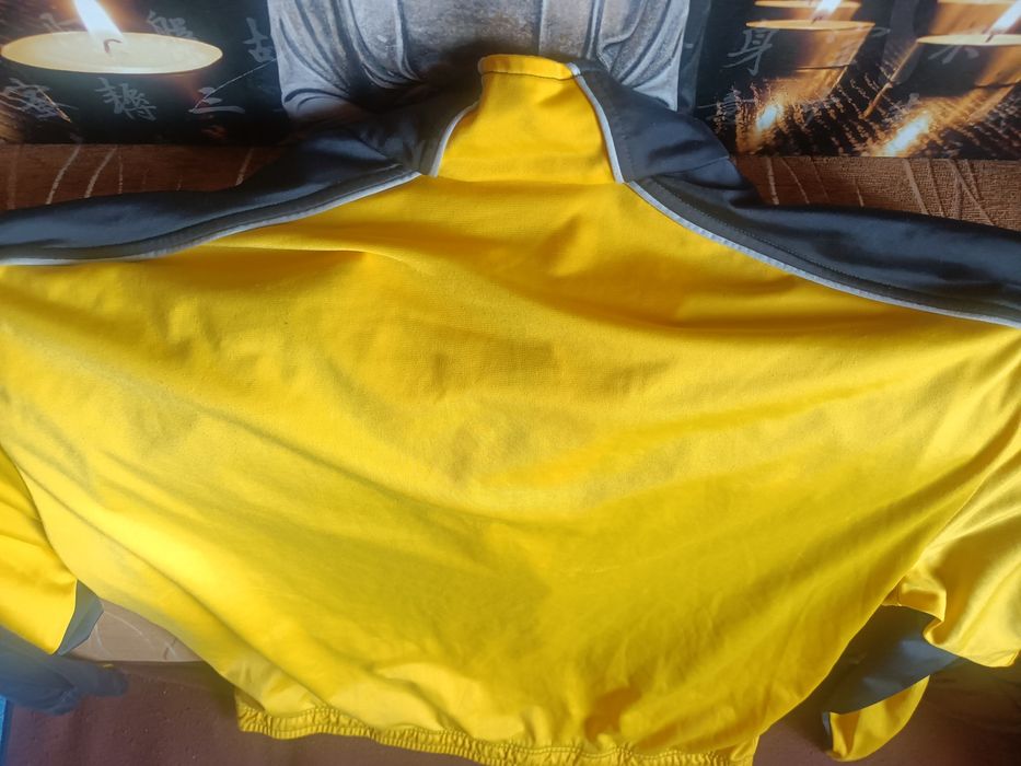 Bluza puma XL czarno-żółta