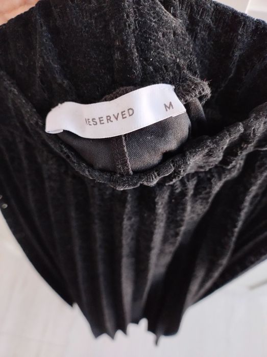 Spódnica plisowana Reserved M czarna