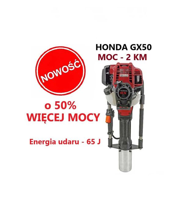 Wynajem KAFAR spalinowy palownica wbijak HONDA GX50 - wypożyczenie