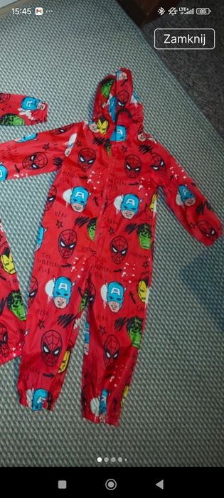 Kombinezon ocieplany dla chłopca