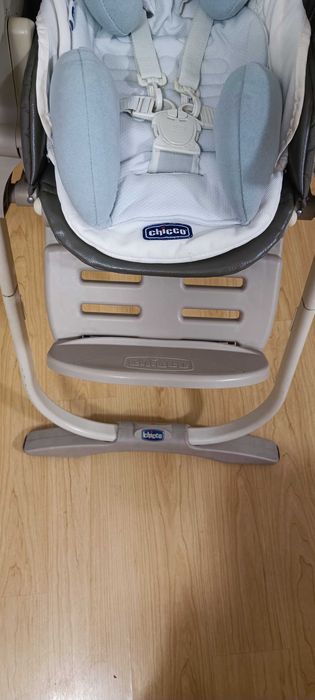 Cadeira da Papa Chico Polly Graphite em Pele Vegan