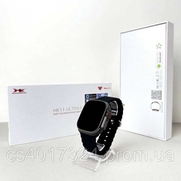 Розумний годинник Smart HK11 Ultra 49mm Series 11 (Чорний)