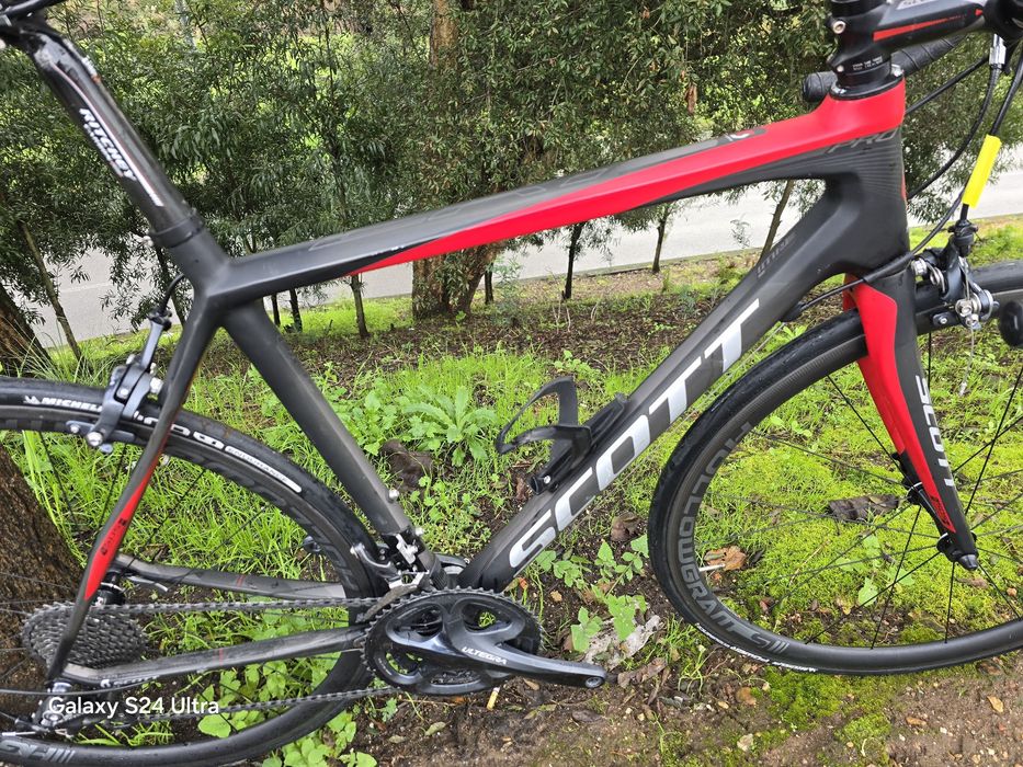 Scott cr1 carbono rodas carbono ultegra 11v