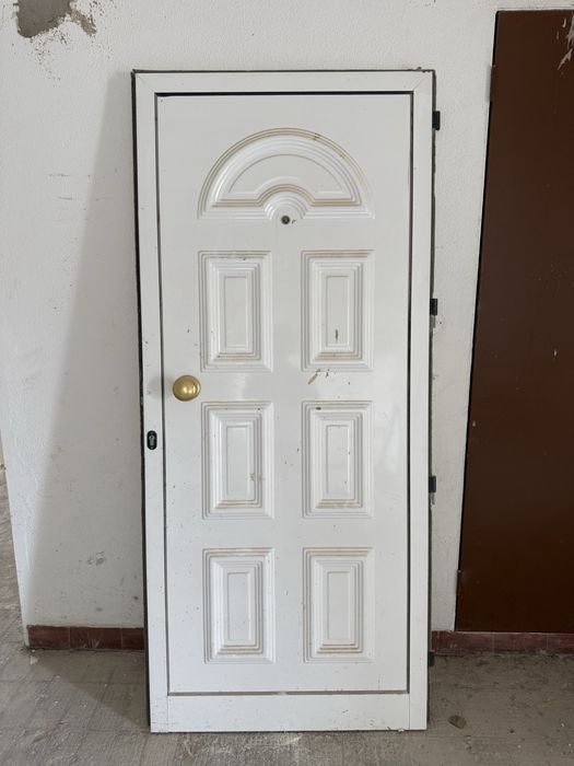 Porta Aluminio lacado Branco