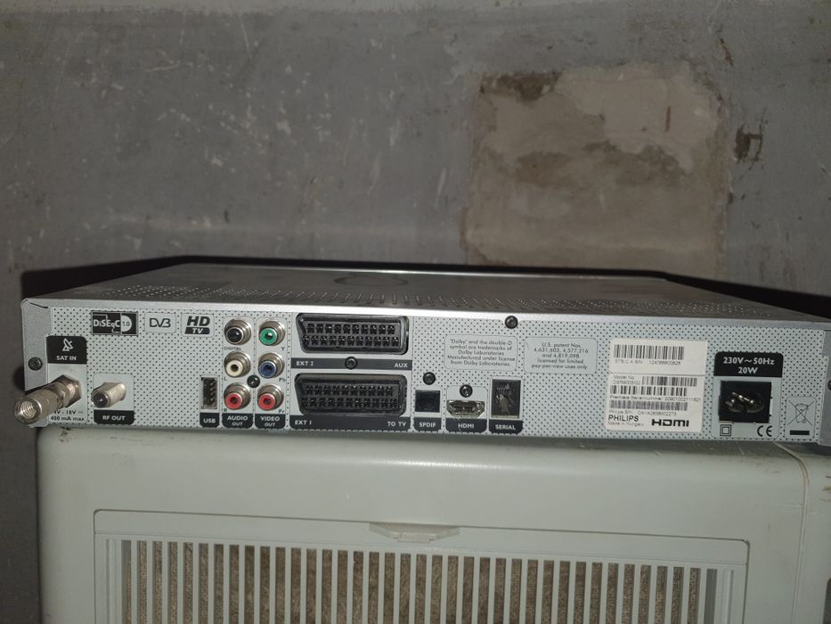 To jest cyfrowy dekoder kablowy Philips DCR9001/22 Cineos