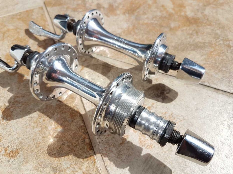 piasty Campagnolo, 36h, komplet + zaciski, vintage, stan SUPER !!!