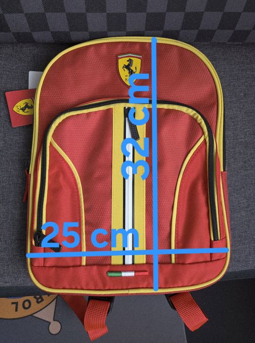 Scuderia Ferrari, Formuła 1, plecak, plecaczek F1, Leclerc, Hamilton