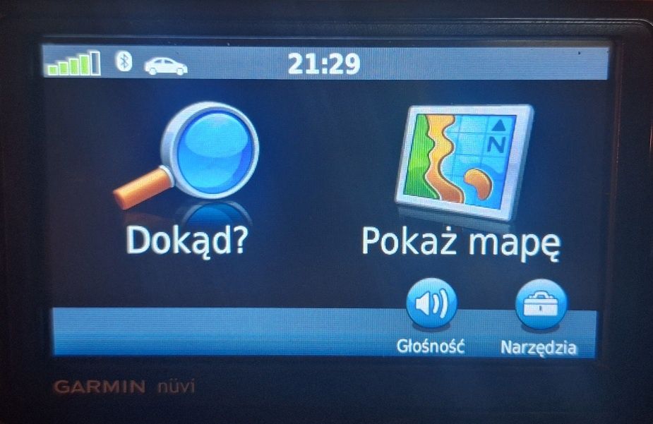Nawigacja Garmin Nuvi 1390. Mapy 2025 rok.