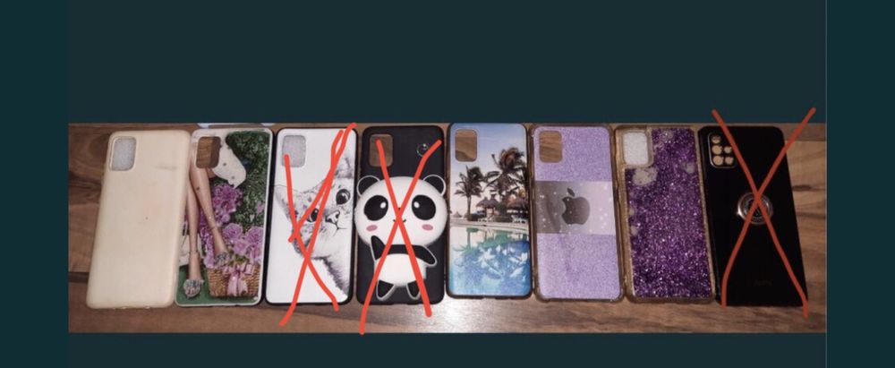 Чехли на телефон самсунг А 51, J7.