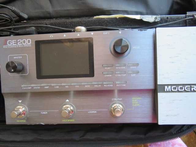 Mooer GE200 como nova - pedaleira de guitarra Impulse response