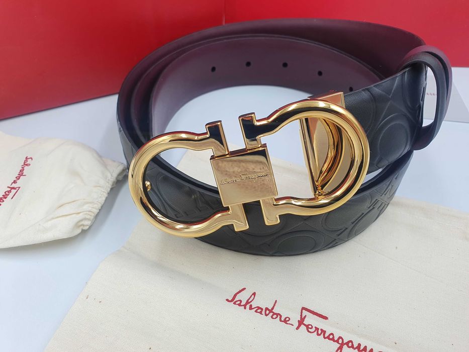 чоловічий ремінь Salvatore Ferragamo Мужской ремень SF