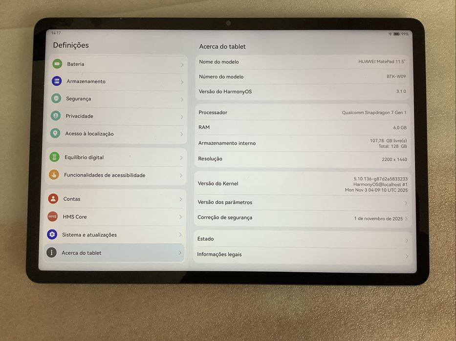 Tablet Huawei MatePad 11.5   6+128GB