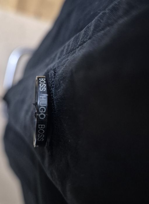 HUGO BOSS roz. 48 M lekki płaszcz męski bawełniany