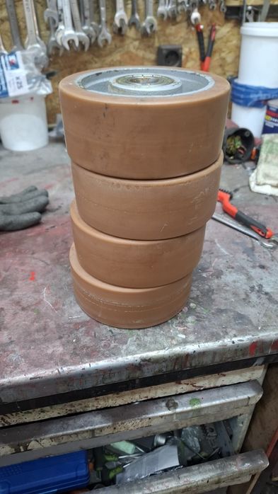 Koła żeliwne poliuretanowe 150mm