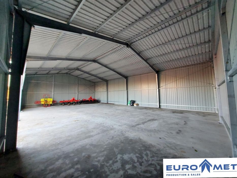 Hala stalowa 12x25x5 magazyn EURO-MET